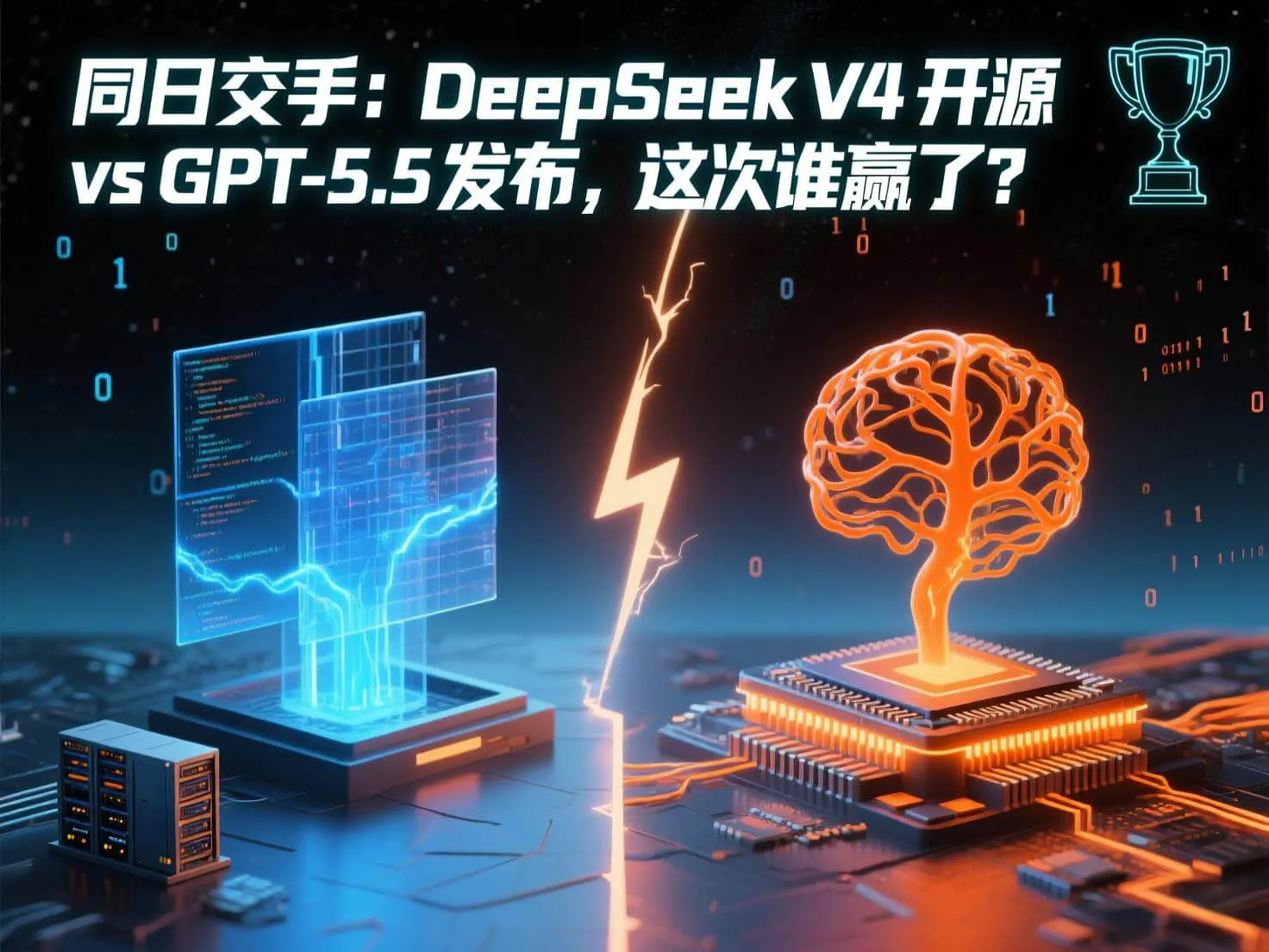 同日交手：DeepSeek V4 开源 vs GPT-5.5 发布，这次谁赢了？ – 暗夜独行